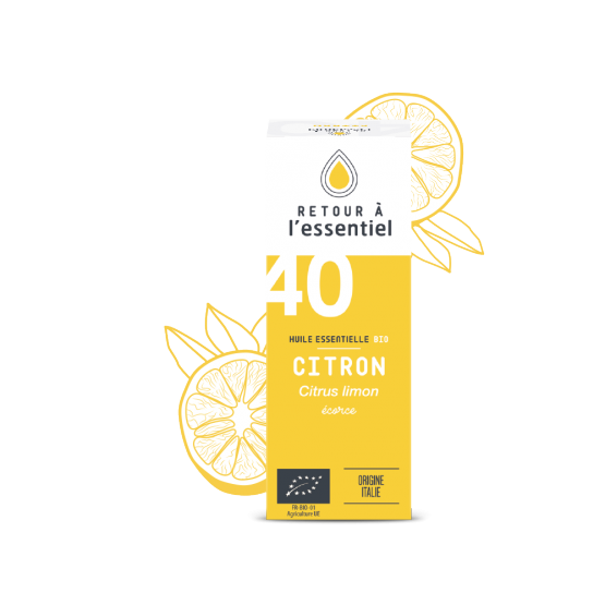 40 - Huile essentielle de CITRON Bio